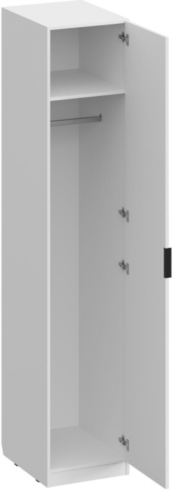 Шкаф-пенал ШК-4123, Белый/Профиль МДФ Дуб вотан