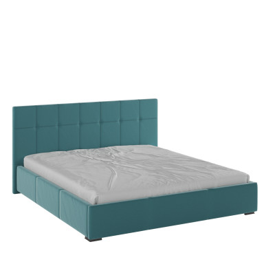 Рио Кровать интерьерная 180 бирюза квадрат, ПМ