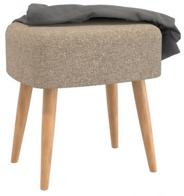 Банкетка 6-5135ТКШкор Полли, ткань коричневая