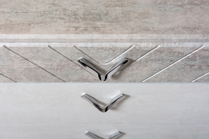 Амели Спальня № 7 13.106 + 12.48 + 03.240 + Шкафы 08.49 + 13.133 + 13.131 + 13.140 + Кровать 11.31 + под. ортопед + Тумбочка, 1600х2000 мм, б/м