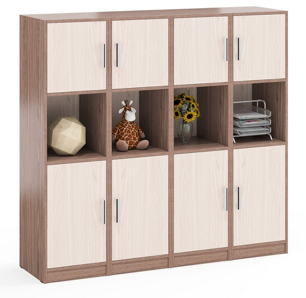 Четыре Пенала С-МД-СК9П к компьютерному столу С-МД-СК9, ясень шимо светлый/ясень шимо тёмный