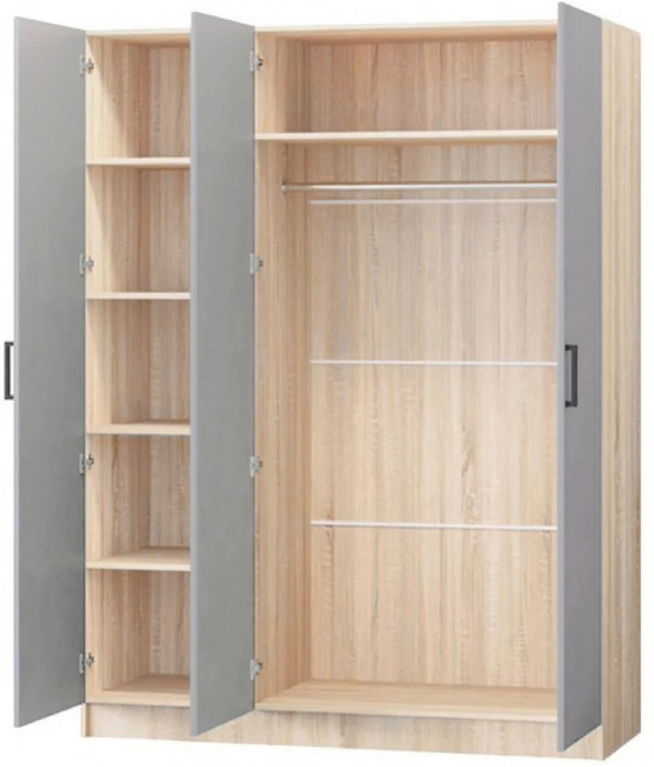 Модульная спальня Карина-6 МДФ, композиция 2 (Фисташка, Дуб Сонома)