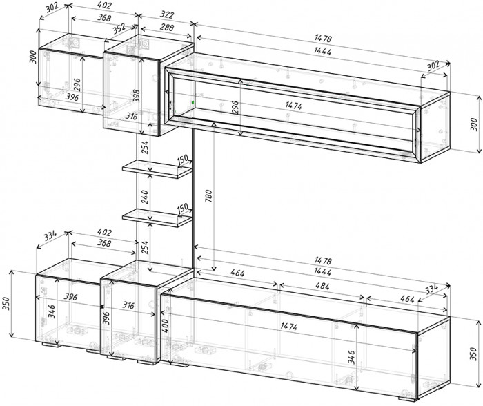 Гостиная Рейн ГС-01