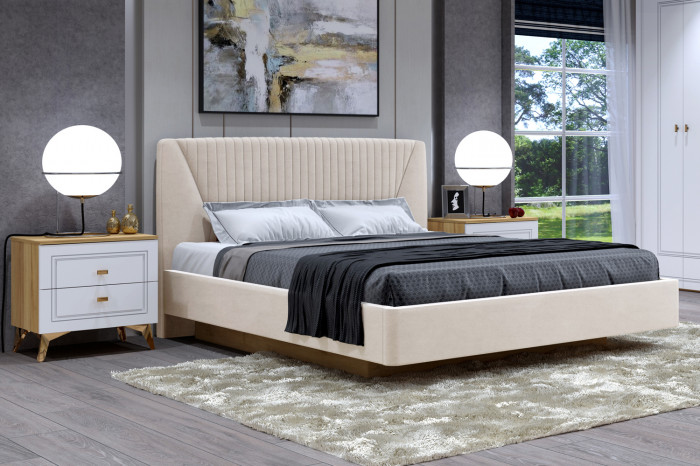 Кровать-11М с подъемным основанием 1800 Вега Сапфир