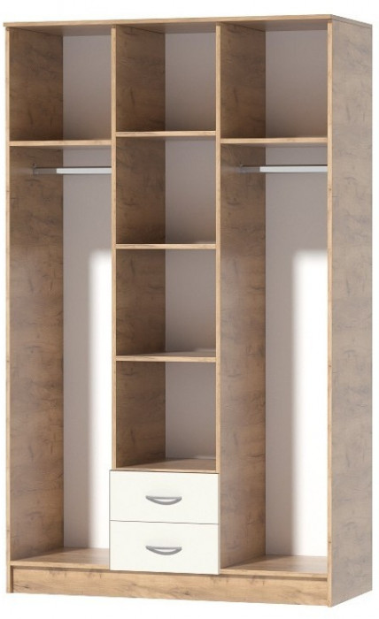 Кэт-7 Шкаф 3-створчатый (Венге / Белфорт)