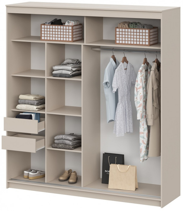 Шкаф-купе №3 2,0м Меланж