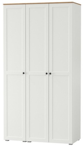 Остин Набор шкафов 01, белый шагрень/дуб крафт золотой