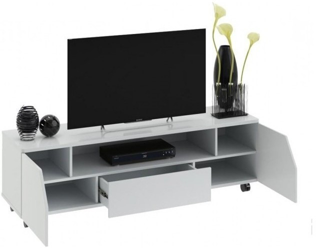 Diamond Тумба ТВ тип 4 (Белый глянец)