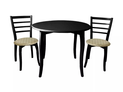 Обеденная группа СО-31/С-31 черный/бежевый