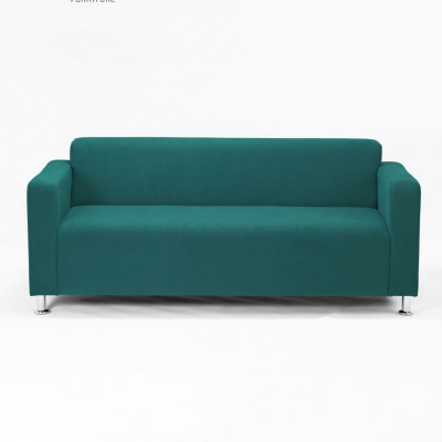 Диван прямой Томи, 160 см, велюр, зеленый