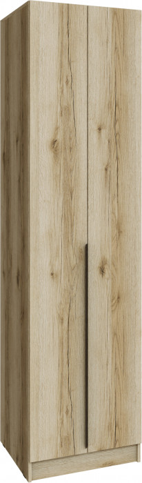 Шкаф Мадрид (0,6) с полками без зеркала, Дуб делано