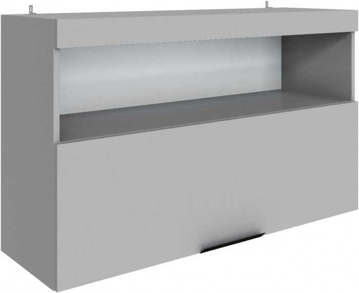 Полка навесная Мадрид ПН-1 (1,1) камень серый