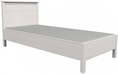 Кровать с ортопедическим основанием (металл) Sherlock 45 90х200, ясень светлый