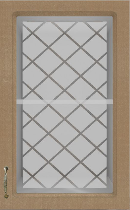 Ф-104 Модена (ШВС 450) МДФ дуб кофе