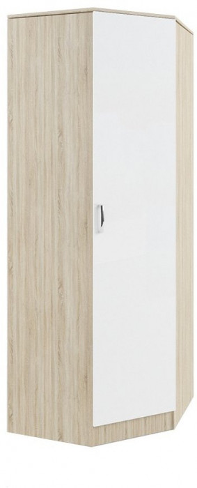 Модульная гостиная Софи, композиция 3, Белый глянец/Дуб Сонома