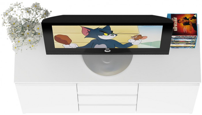 Мори Комод МК1200.3, цвет белый, ШхГхВ 120,4х41х73 см.