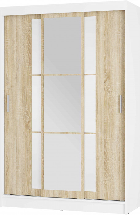 Шкаф-купе "Денвер" ШКК-03 белый/сонома