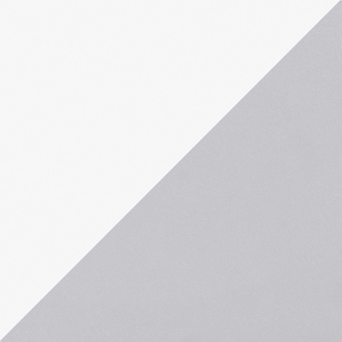 Торонто 13.333 Шкаф для одежды, белый шагрень/стальной серый