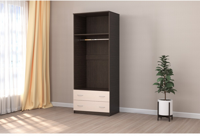 Кэт-7 Шкаф 2 створчатый (Венге / Белфорт)