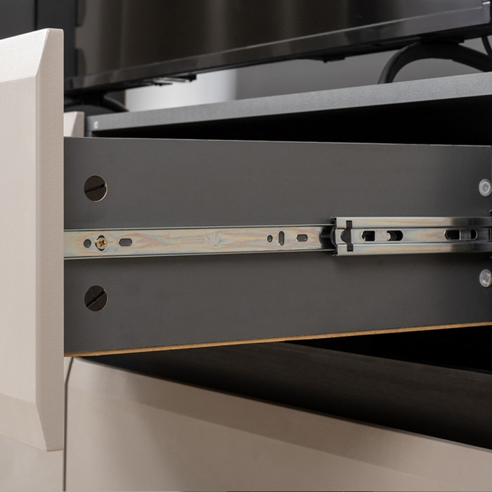 Сидней Комплектация № 064, корпус: антрацит/фасады: МДФ веллюто капучино