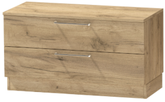 Тумба-5 прикроватная напольная "Иннэс-7", Дуб крафт золотой