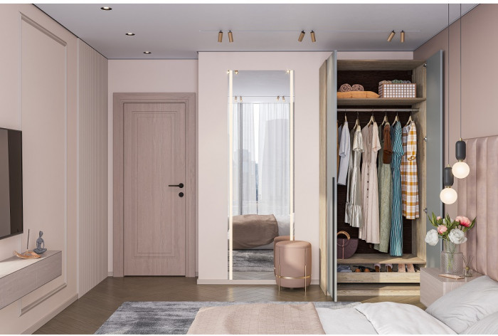 Шкаф для одежды Этна 1 м