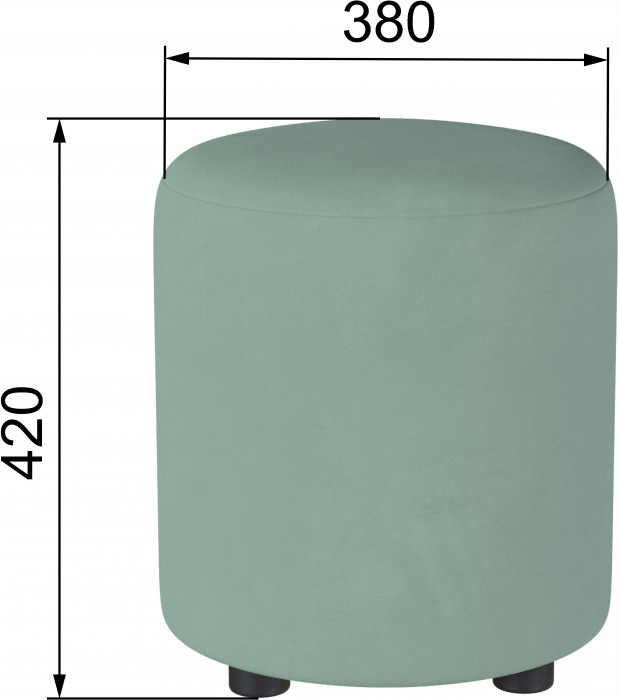 Пуф Рой мятный