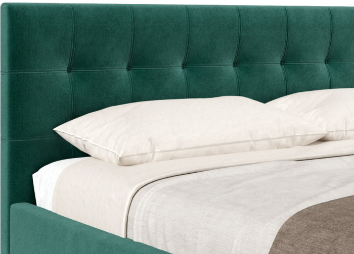 Кровать с подъёмным механизмом 1800 Турин, зеленый 626