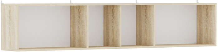 Навесная полка Бланка, Дуб сонома/Кашемир