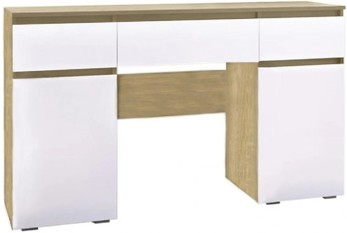 Ким Стол туалетный (Белый глянец, Венге)