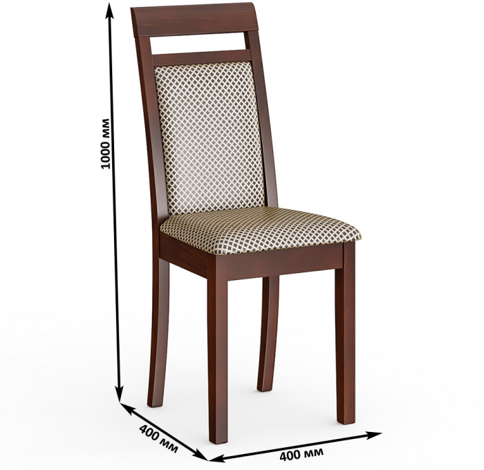 Четыре стула Мебель--24 Гольф-12 разборных, орех