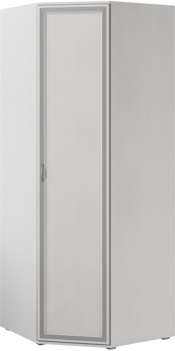 Ливорно Шкаф угловой ЛШ-25 ясень анкор светлый патина серебро