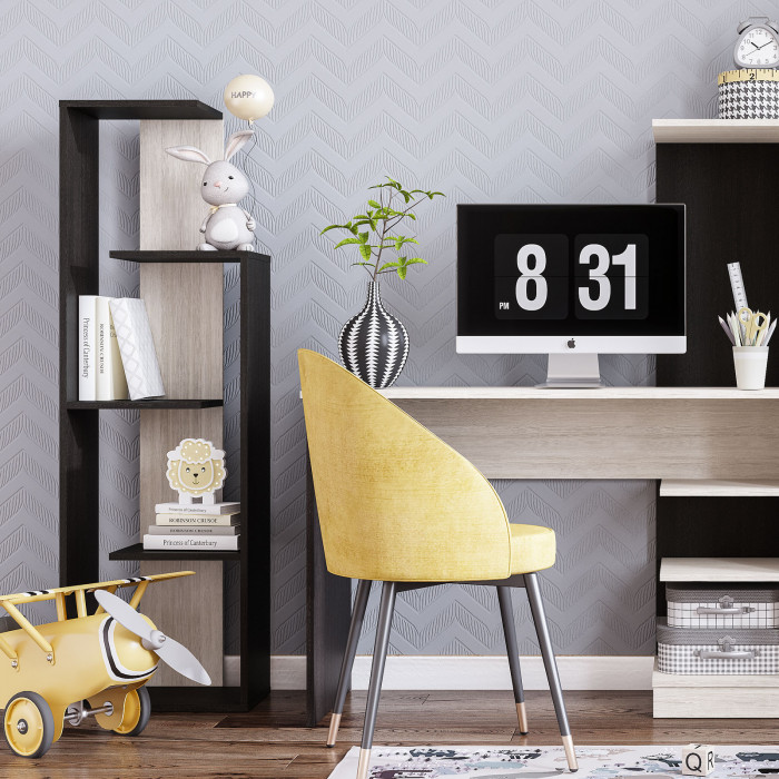 Стеллаж Бейсик 1 венге/лоредо