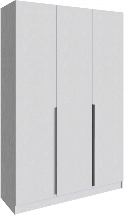 Шкаф Мадрид (1,5) без зеркала 2300*1500*520 белый