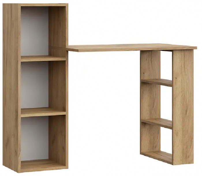 Стол компьютерный Тоскана, дуб золотой