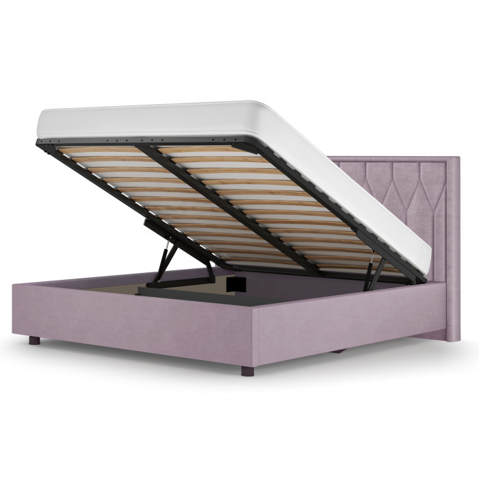 Кровать-10М с подъёмным основанием 1400 лаванда