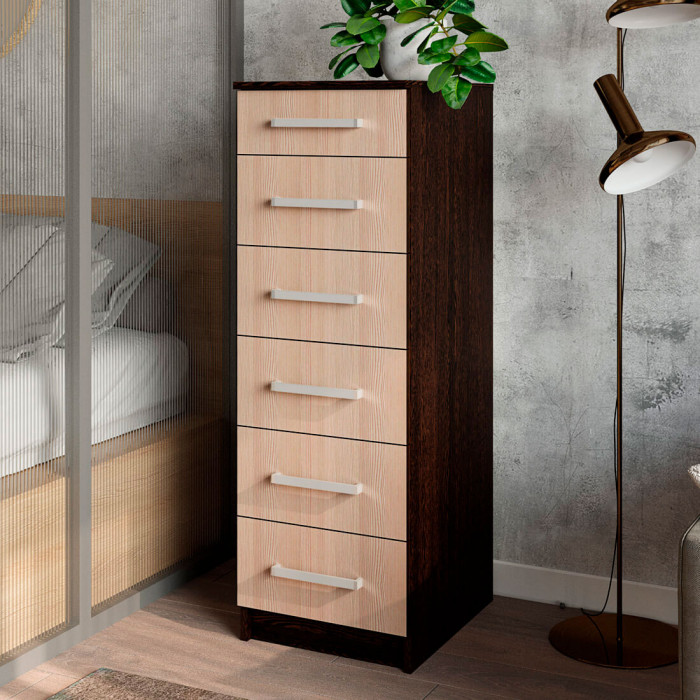 "Фиеста" комод 400 (400х1200х500) венге/лоредо