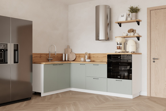 КГ Угловой 1500*2250 (без пм) Эмаль, Олива  Арника РМ в.5