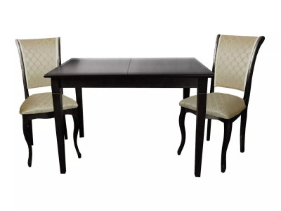 Обеденная группа СО-11/С-6 черный/бежевый
