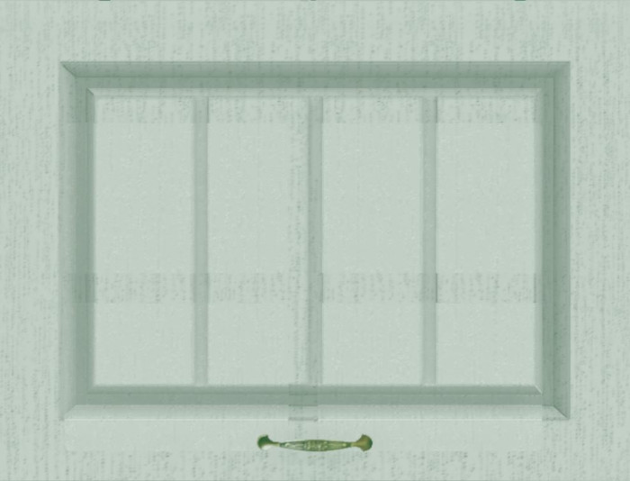 Ф-285 Мария (ШВГ 460х600) МДФ белый