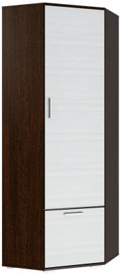 Ника Шкаф угловой (шу701) (Ясень шимо темный / светлый)
