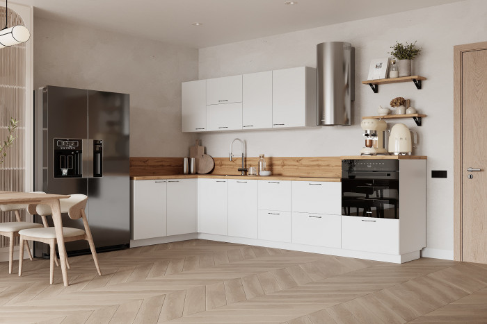 КГ Угловой 1500х3150 (с пм) Эмаль, Белый  Арника РМ в.5