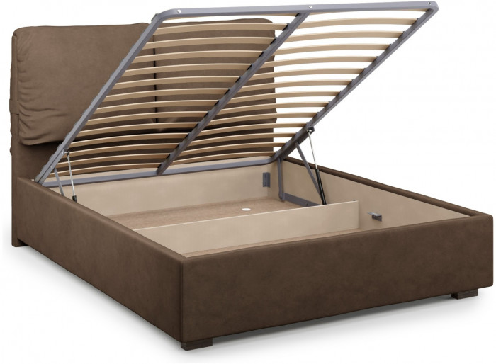 Кровать Trazimeno 140 с подъемным механизмом, Velutto 23