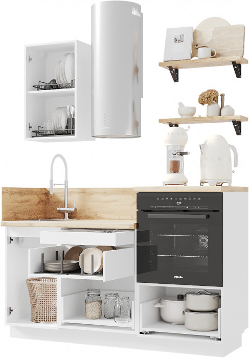 КГ 1650 ПВХ, Белый софт матовый Арника РМ в.2