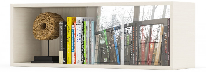 Полка книжная С-МД-КН01, дуб