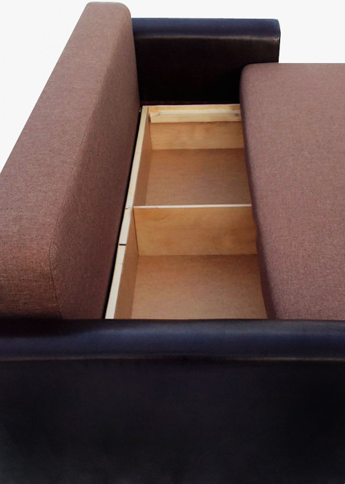 Диван еврокнижка ПАРИЖ 160 рогожка+жакард