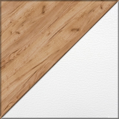 Лидер-8 Шкаф МД 19Б + Тумба МД 3.19 + Тумба МД 3.19, цвет белый шагрень/крафт золото, ШхГхВ 160х50х190 см., универсальная сборка