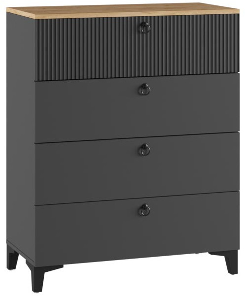 Спальня Ника. Комплект 1, Эйхория, Графит