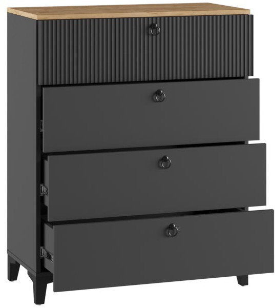 Спальня Ника. Комплект 1, Эйхория, Графит