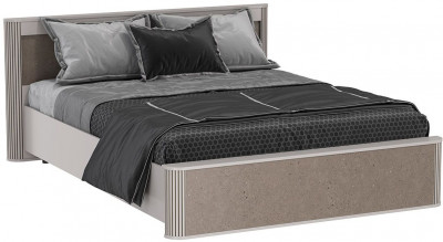 Кровать двойная Фантазия 34.25-02 Кашемир / Кашемир патина